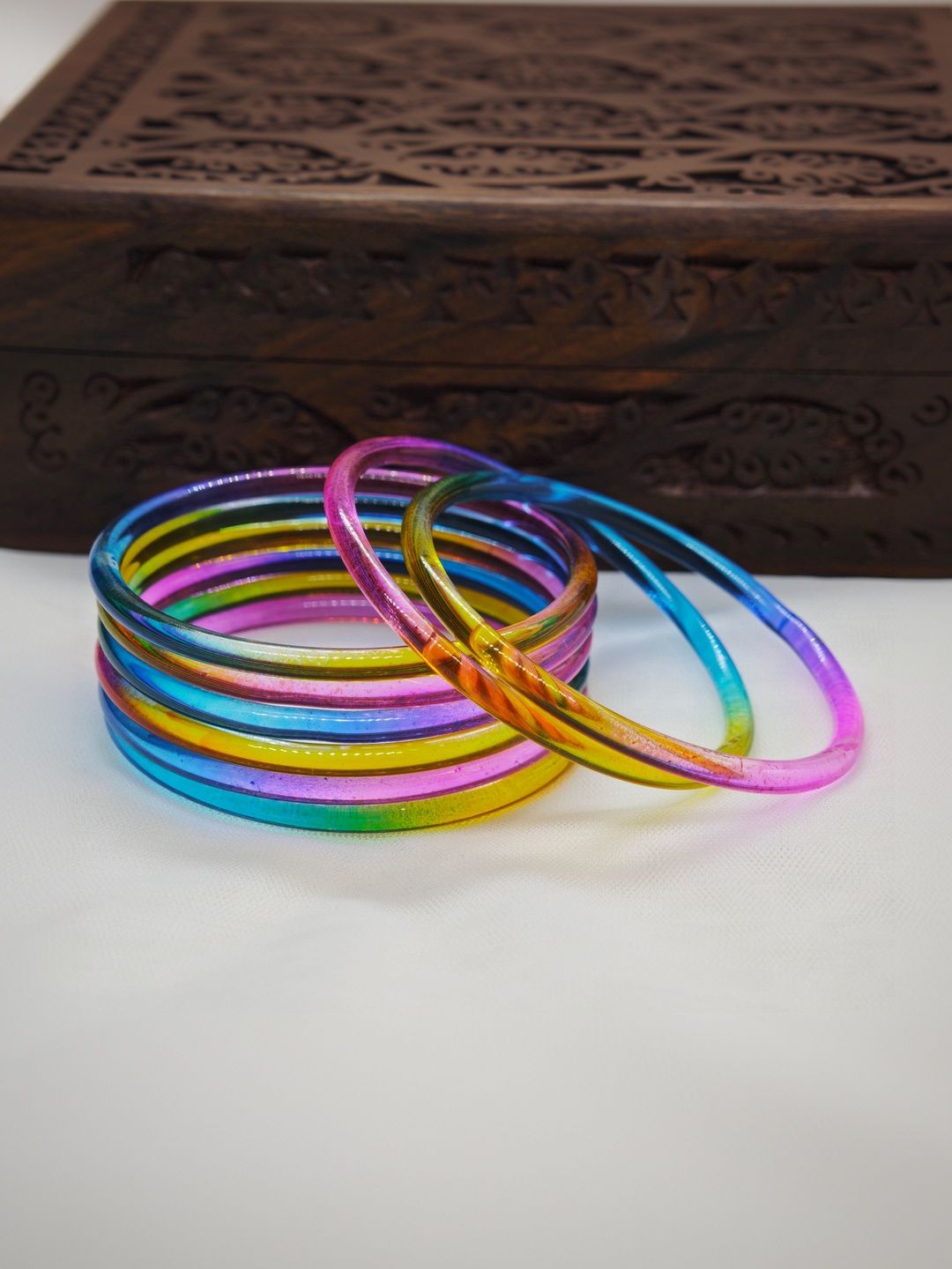 Rajni Jelly Glass Bangles