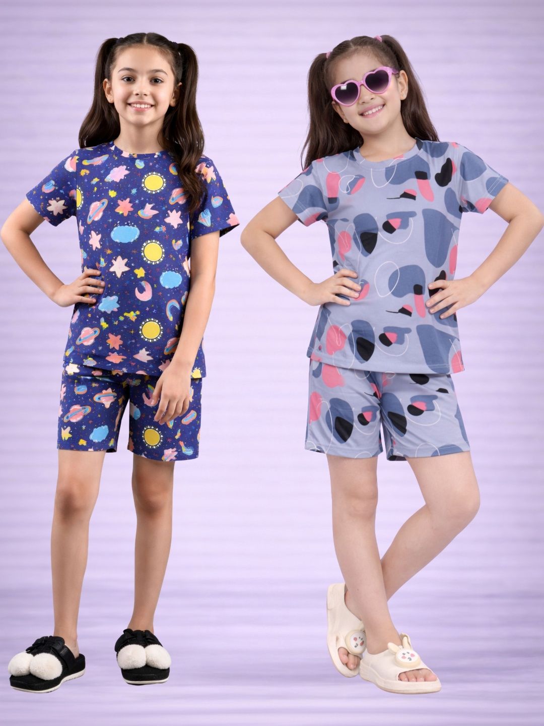 Girls Printed Nightdress