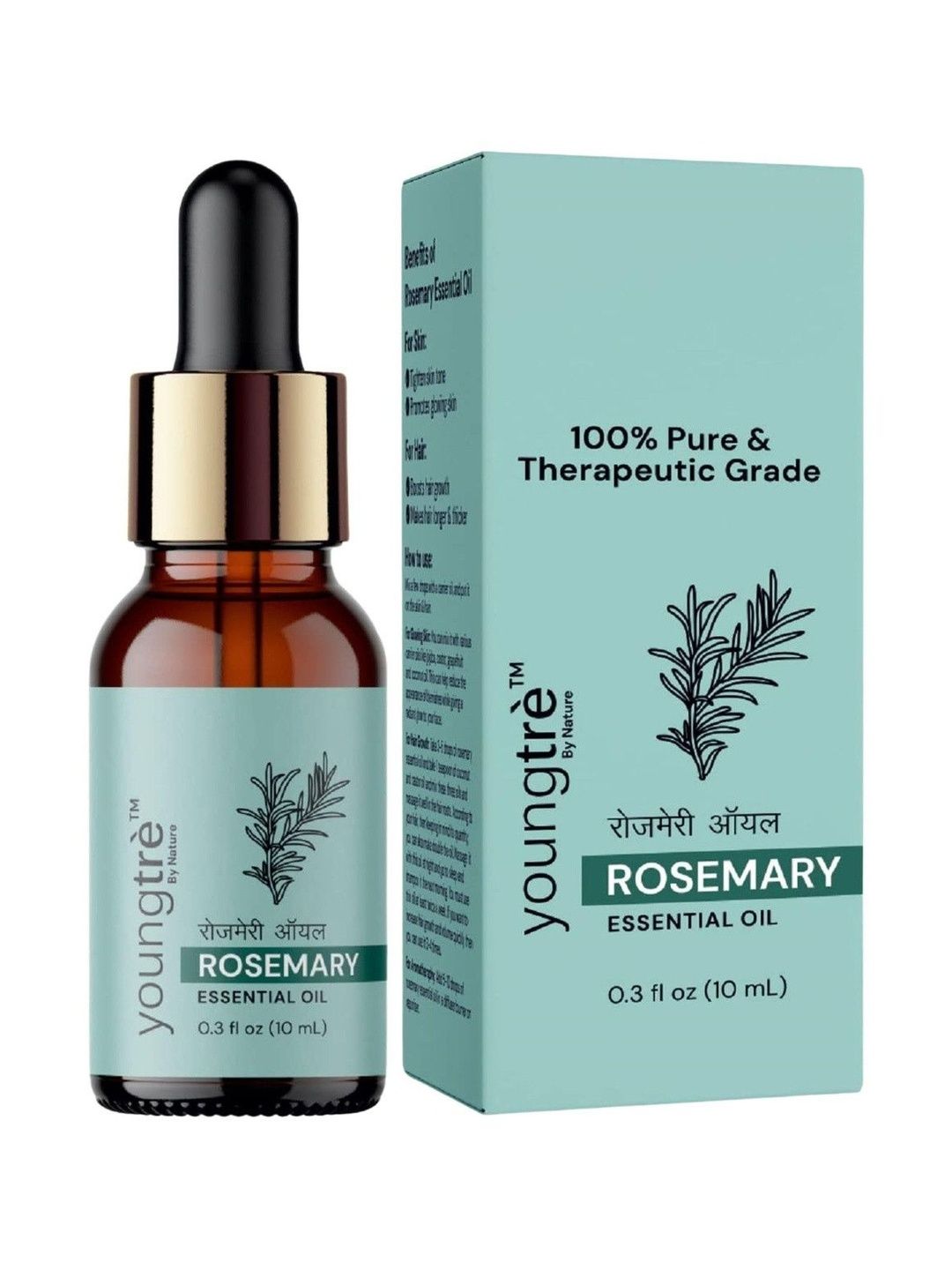 YOUNGTRE BY NATURE Rosemary Essential Oil - 10ml