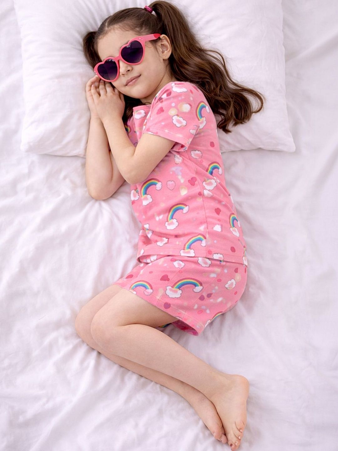 Girls Printed Nightdress 4