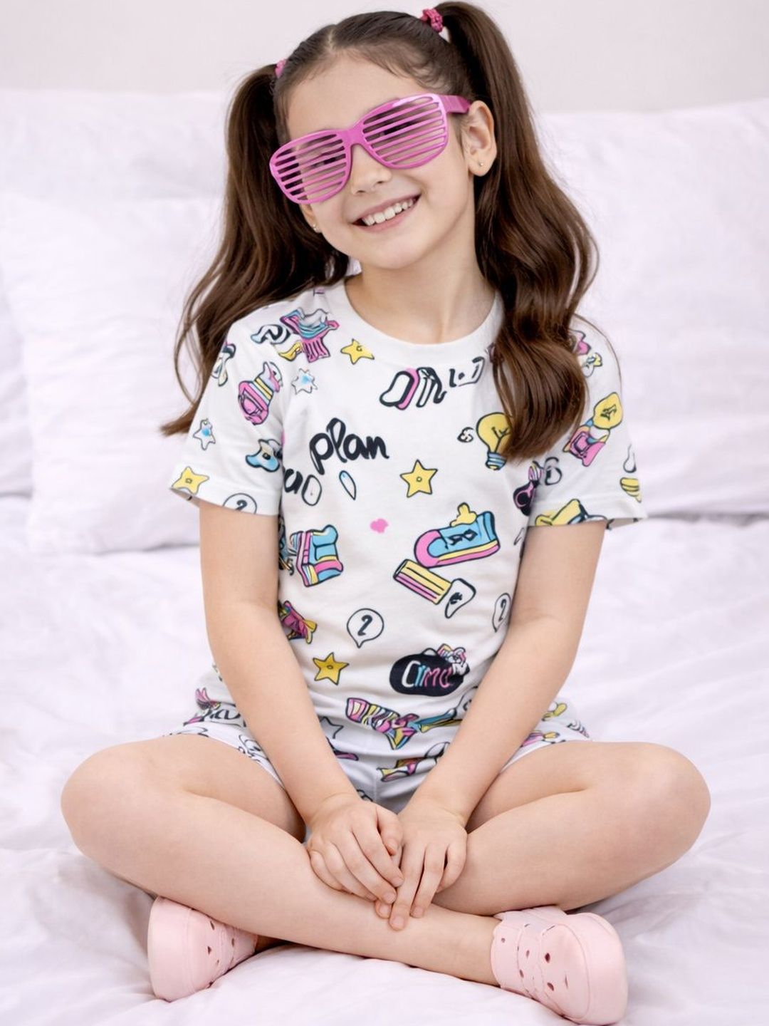 Girls Printed Nightdress 2