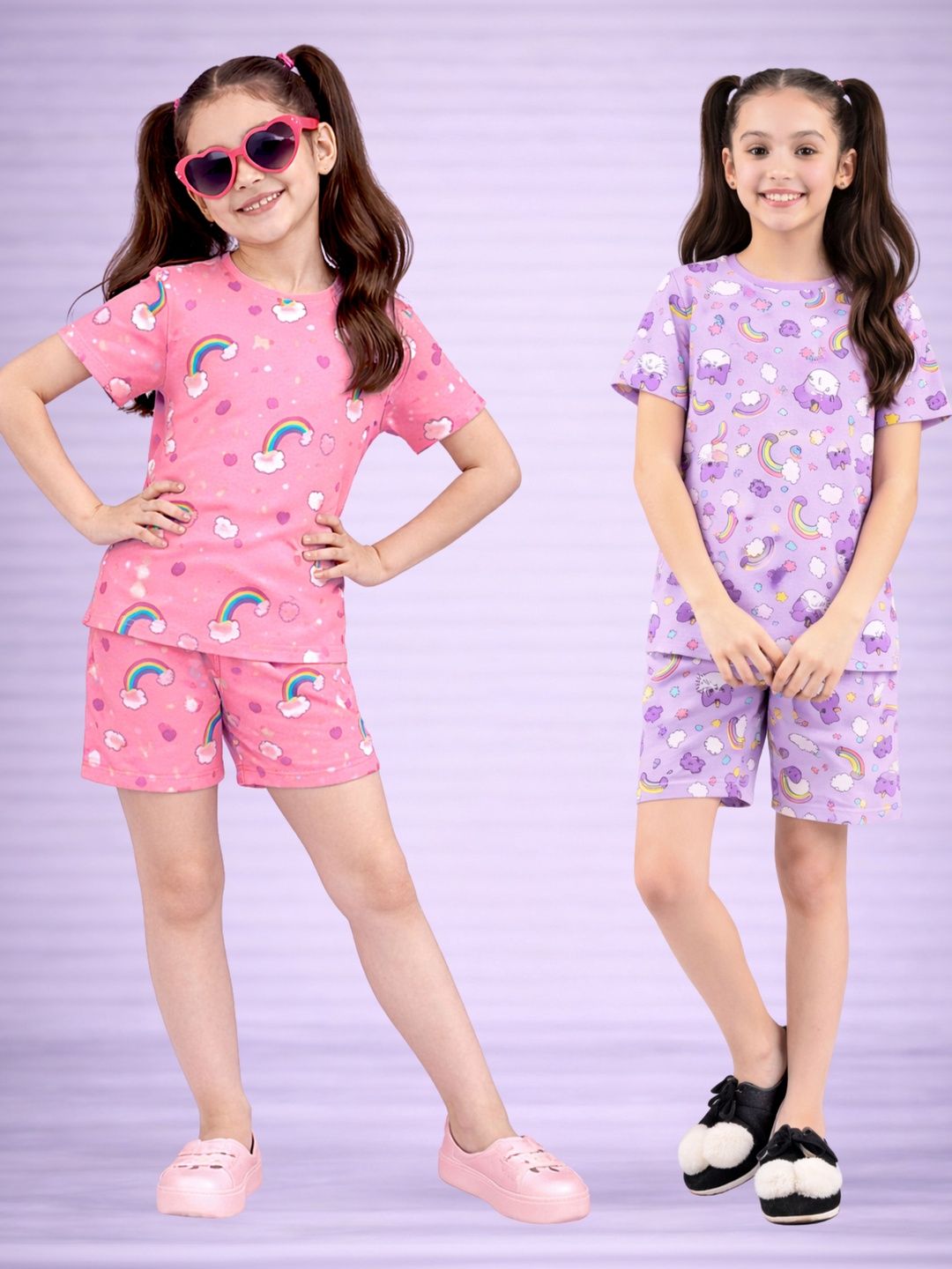 Girls Printed Nightdress
