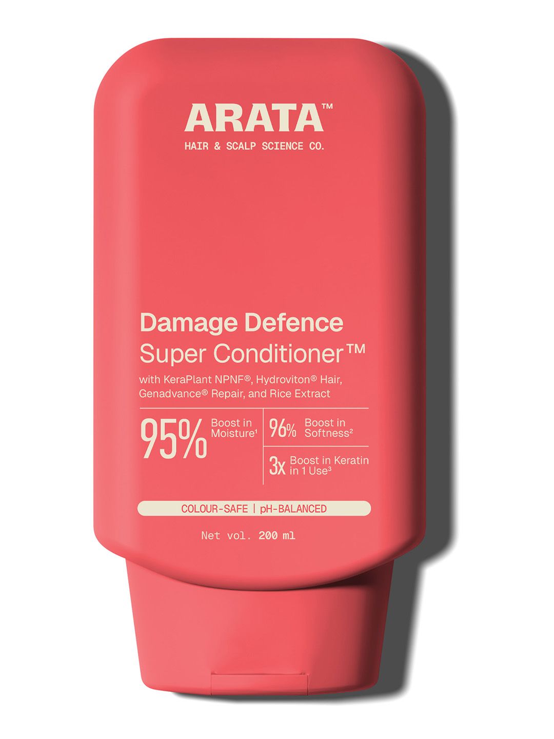 ARATA Moisturizing Super Conditioner with Keratin & Rice Water - 200 ml