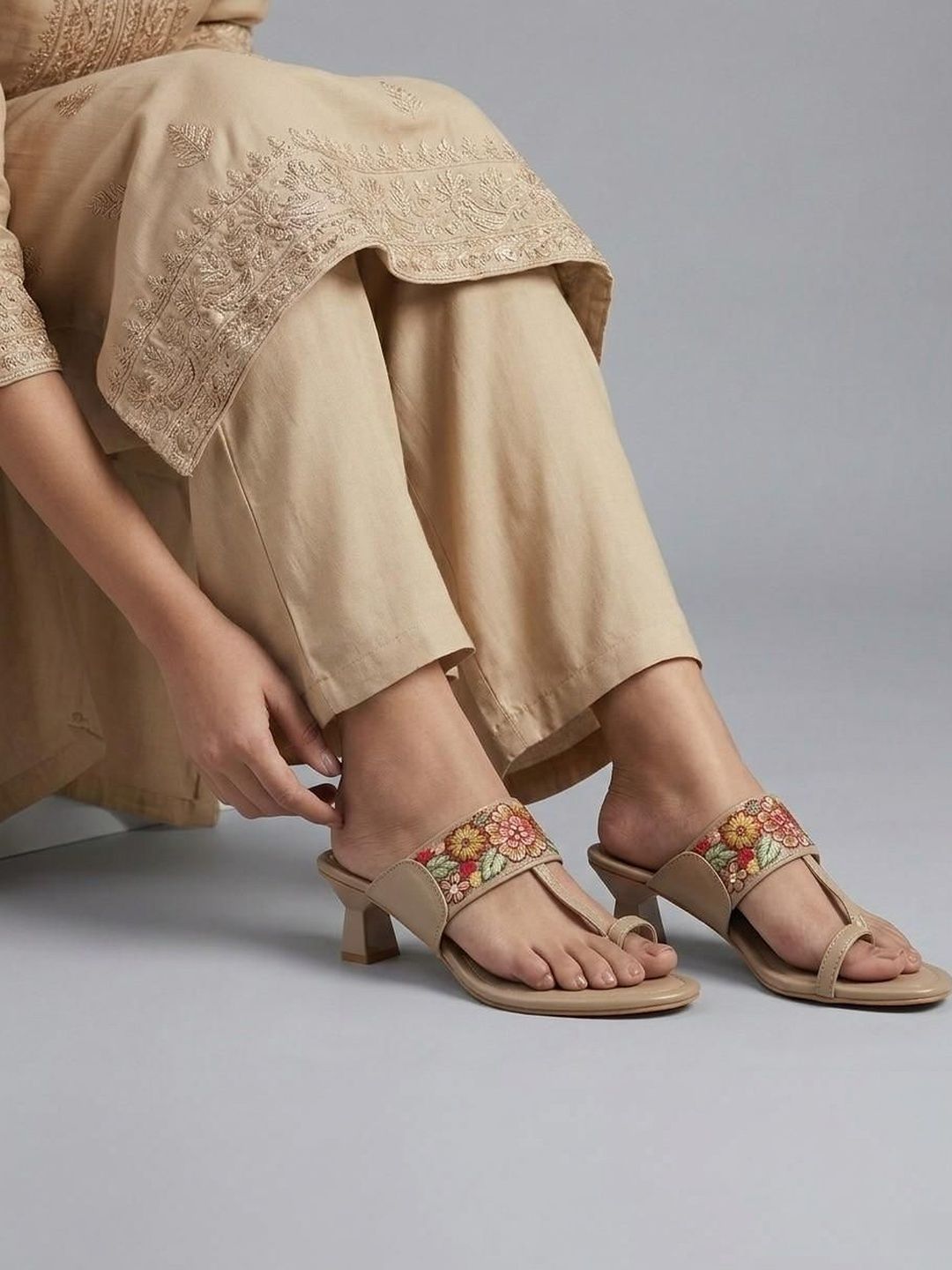 Austine Party Block Sandals