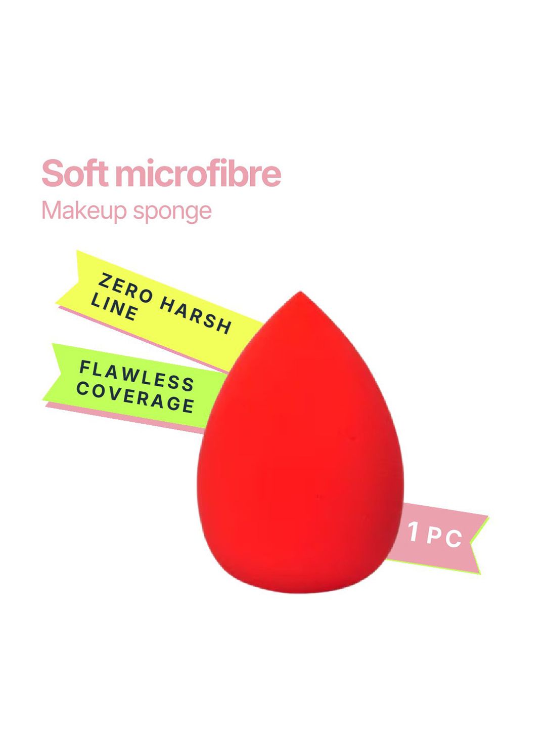 Makeup By Siti Beauty Blender New Age Makeup Sponge Tear Drop - Red
