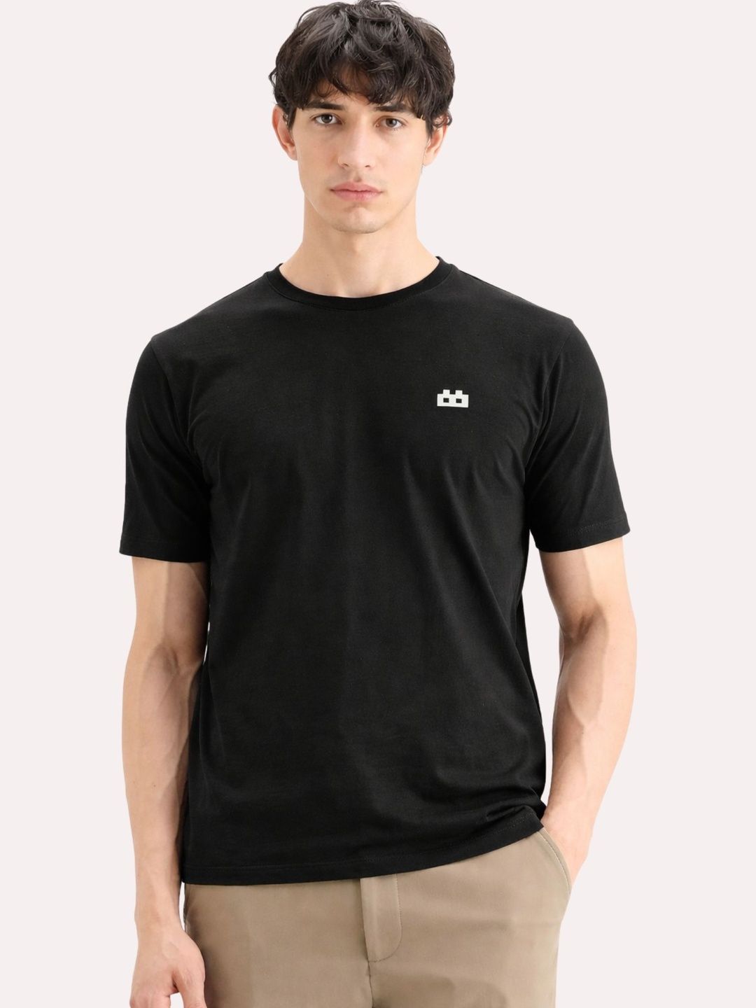 Boxy Crew Men Brand Logo Printed T-shirt