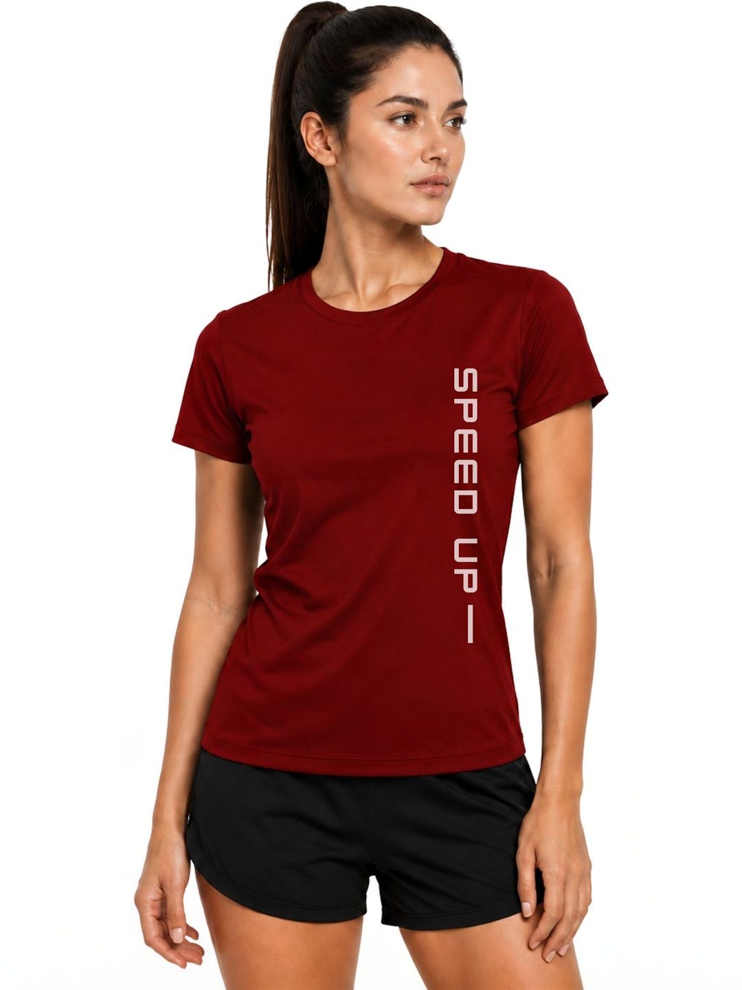 3Colors Women Typography Printed Dri-FIT T-shirt