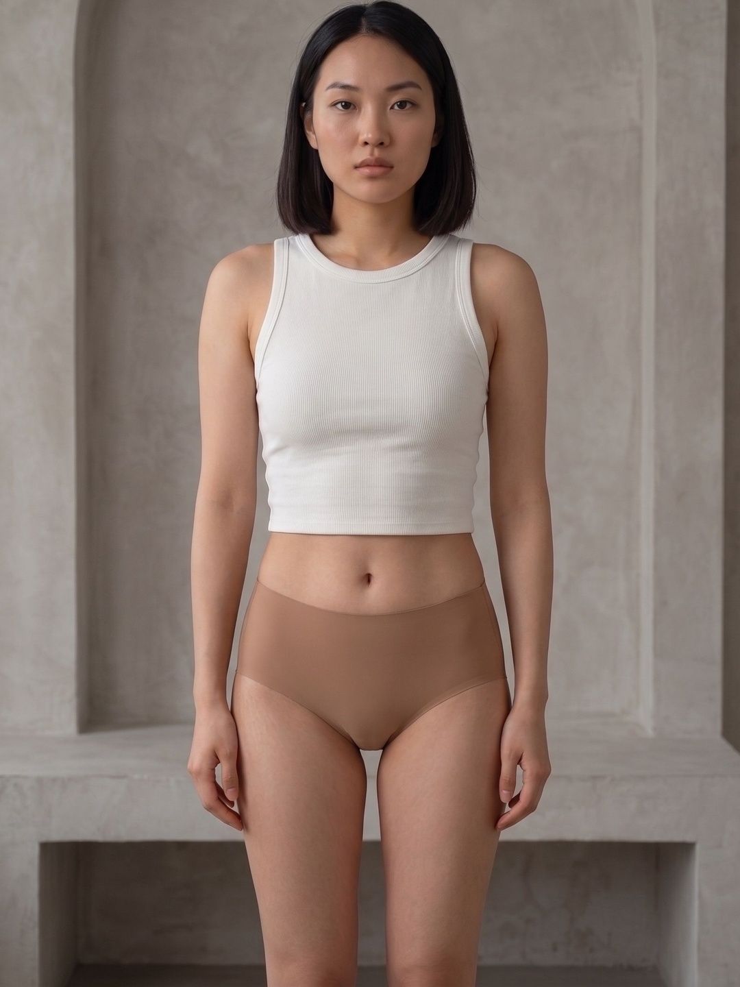Qenixo Seamless Bikini Panties Invisible Soft Stretch Hipster Underwear