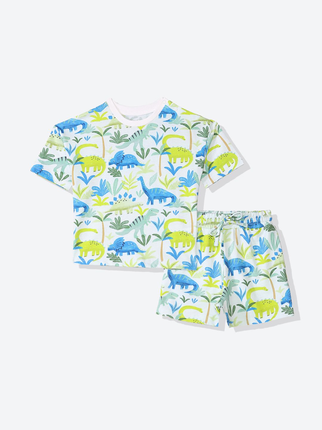 mothercare Boys Regular Cotton Short Sleeve Clothing Set