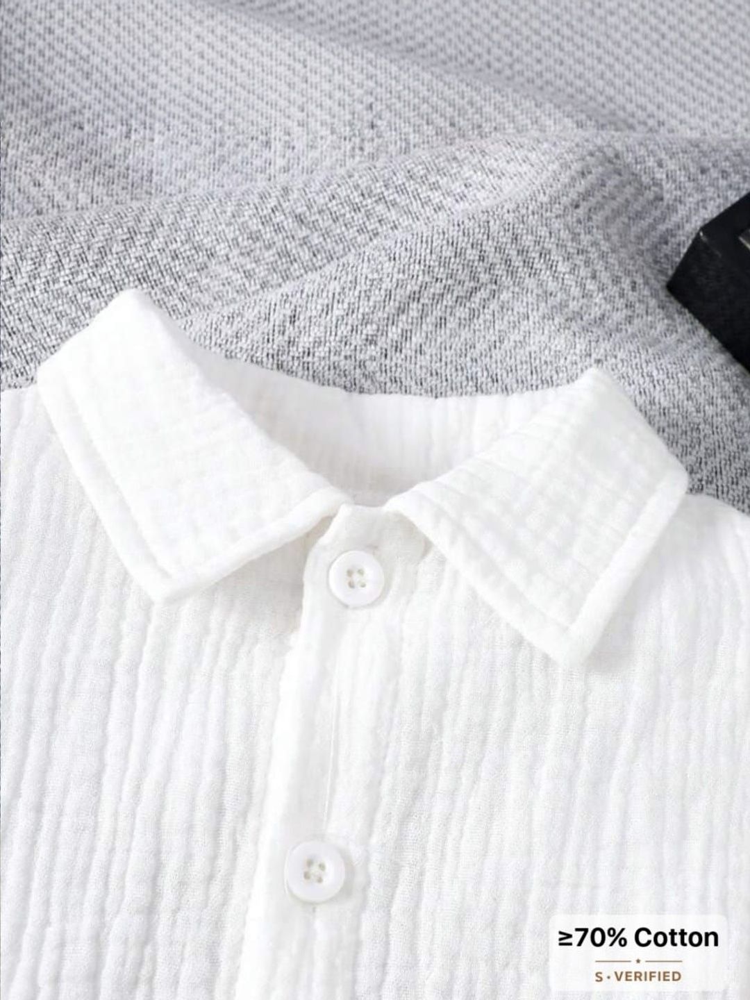 Girls Shirt Collar Shirt With Trousers 3