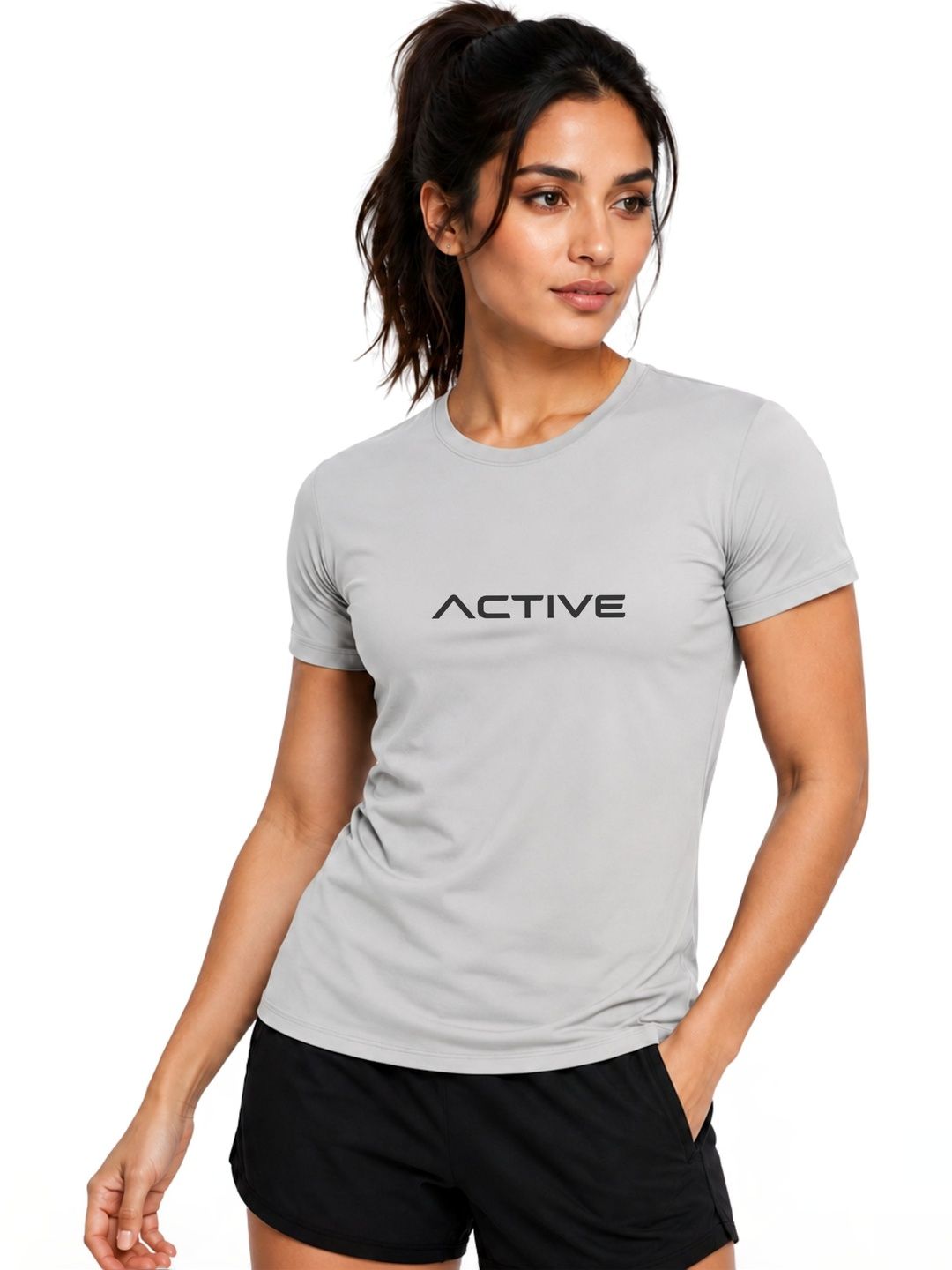 3Colors Women Typography Printed Dri-FIT T-shirt