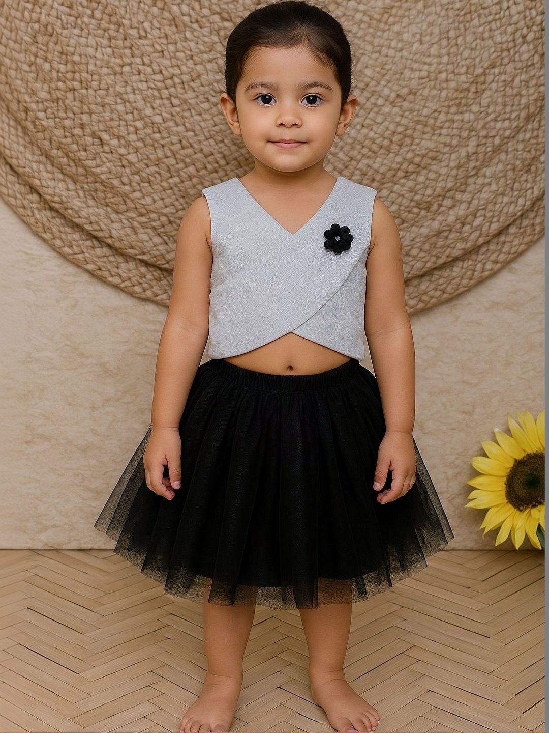IRSIA Girls Top with Skirt