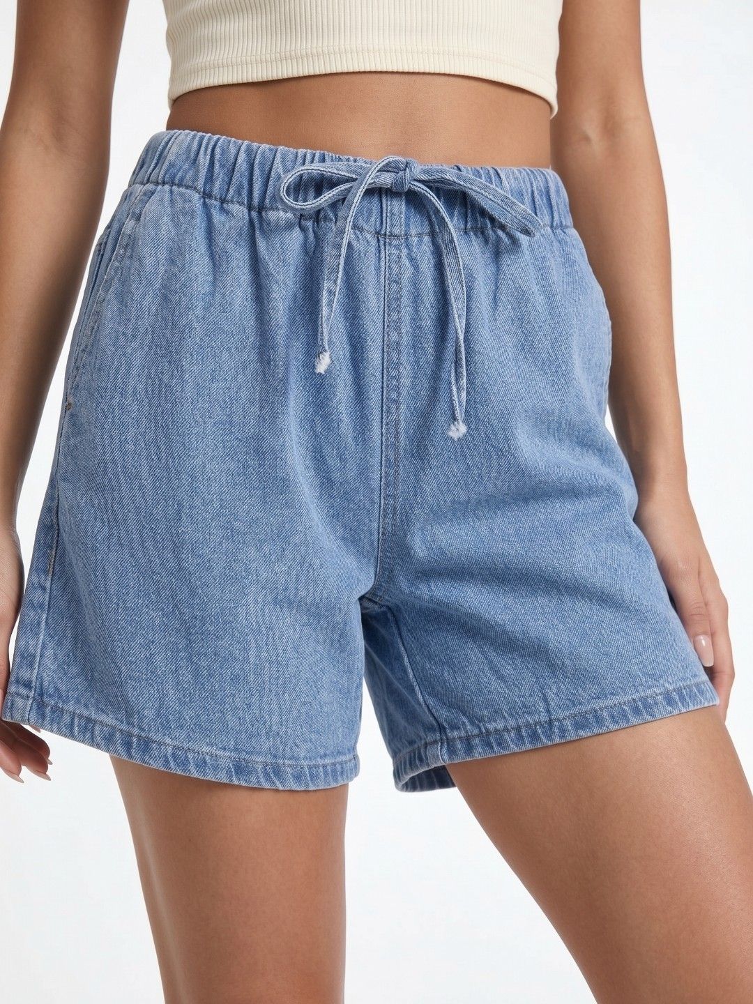 Women High-Rise Shorts 4