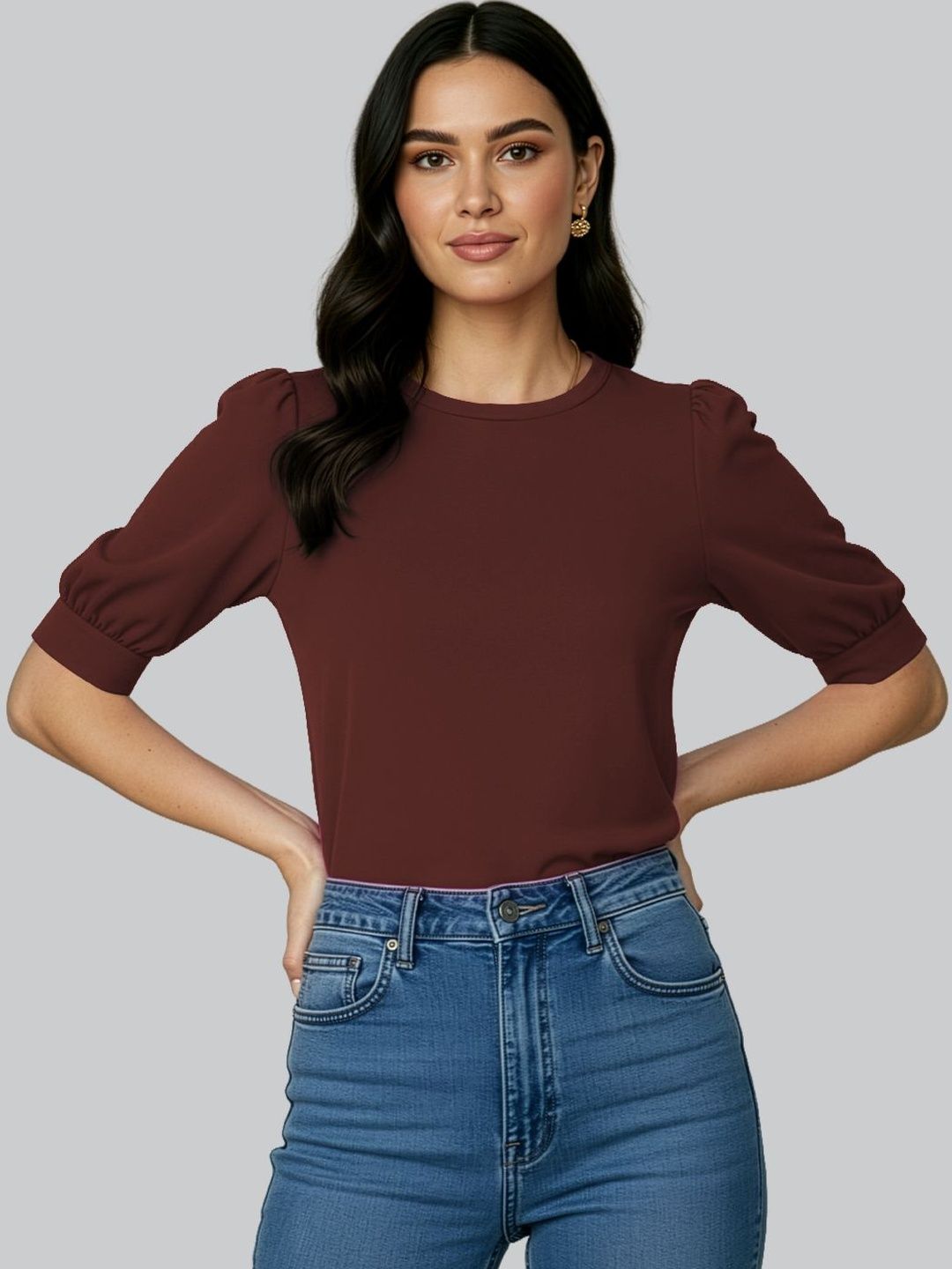 Maheshvi Puff Sleeve Top