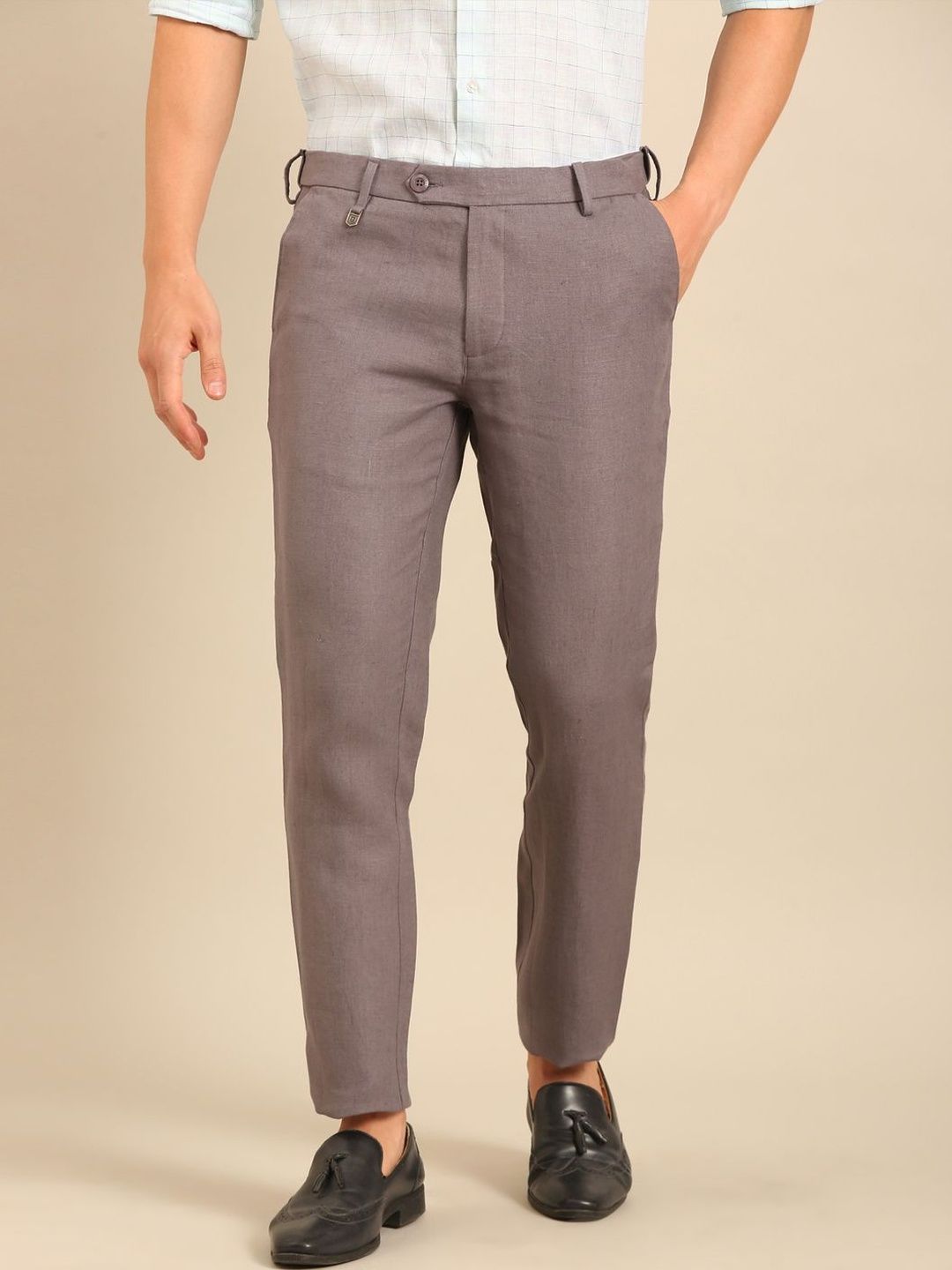 Linen Club Men Trousers