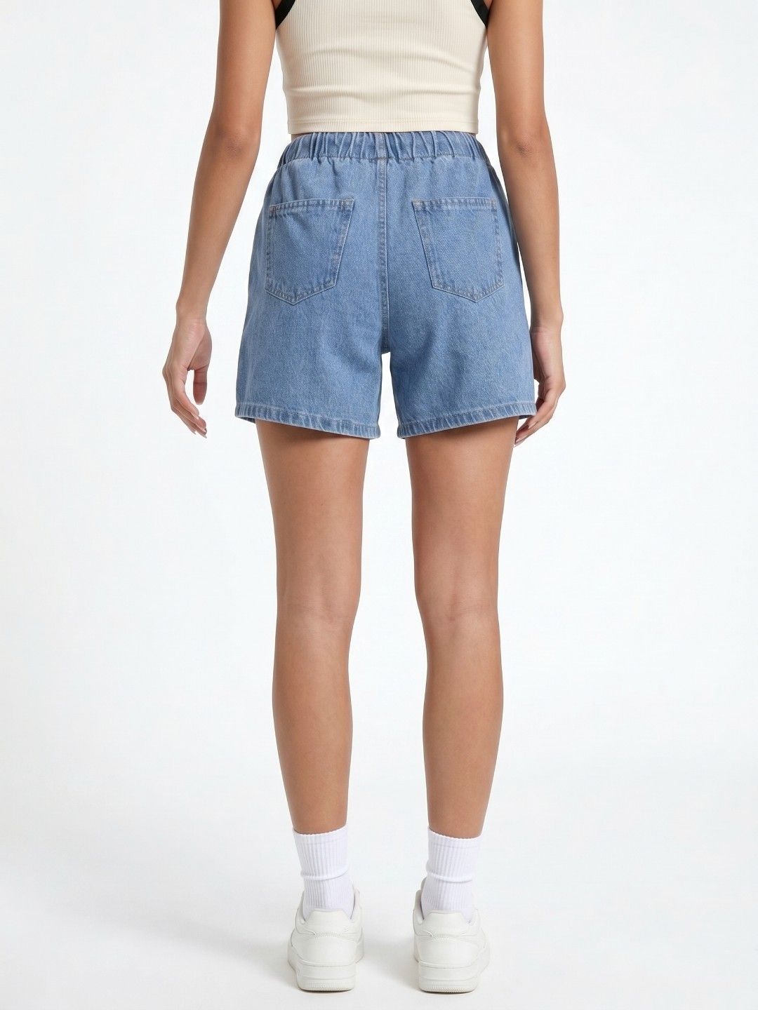 Women High-Rise Shorts 2
