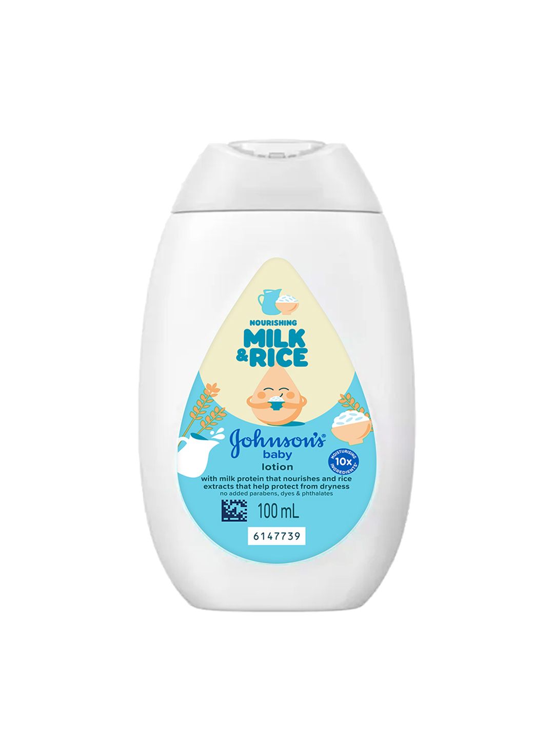 Johnson's Baby Nourishing Milk & Rice Lotion -100ml