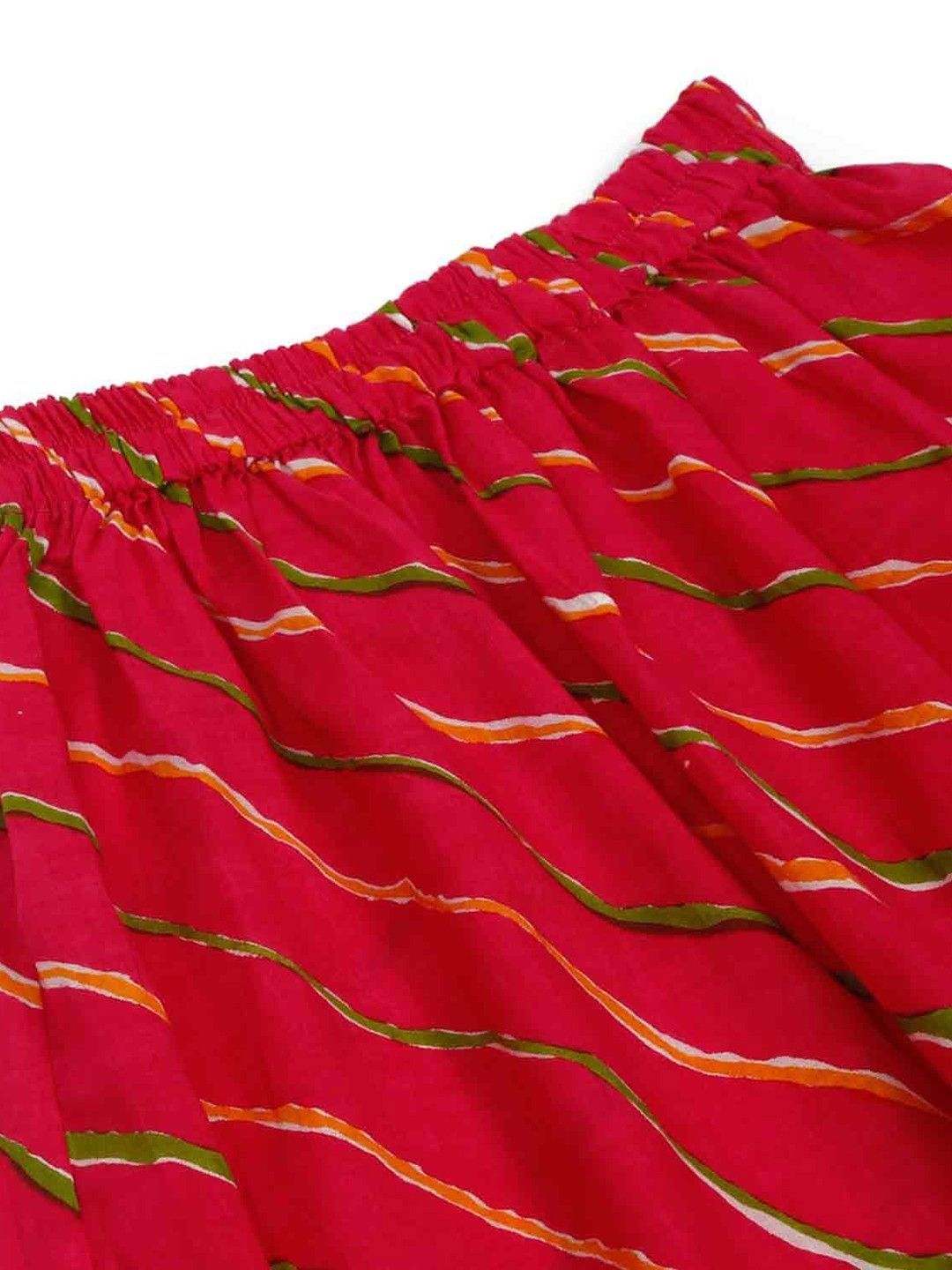 Girls Printed Ready to Wear Lehenga & Blouse With Dupatta 7