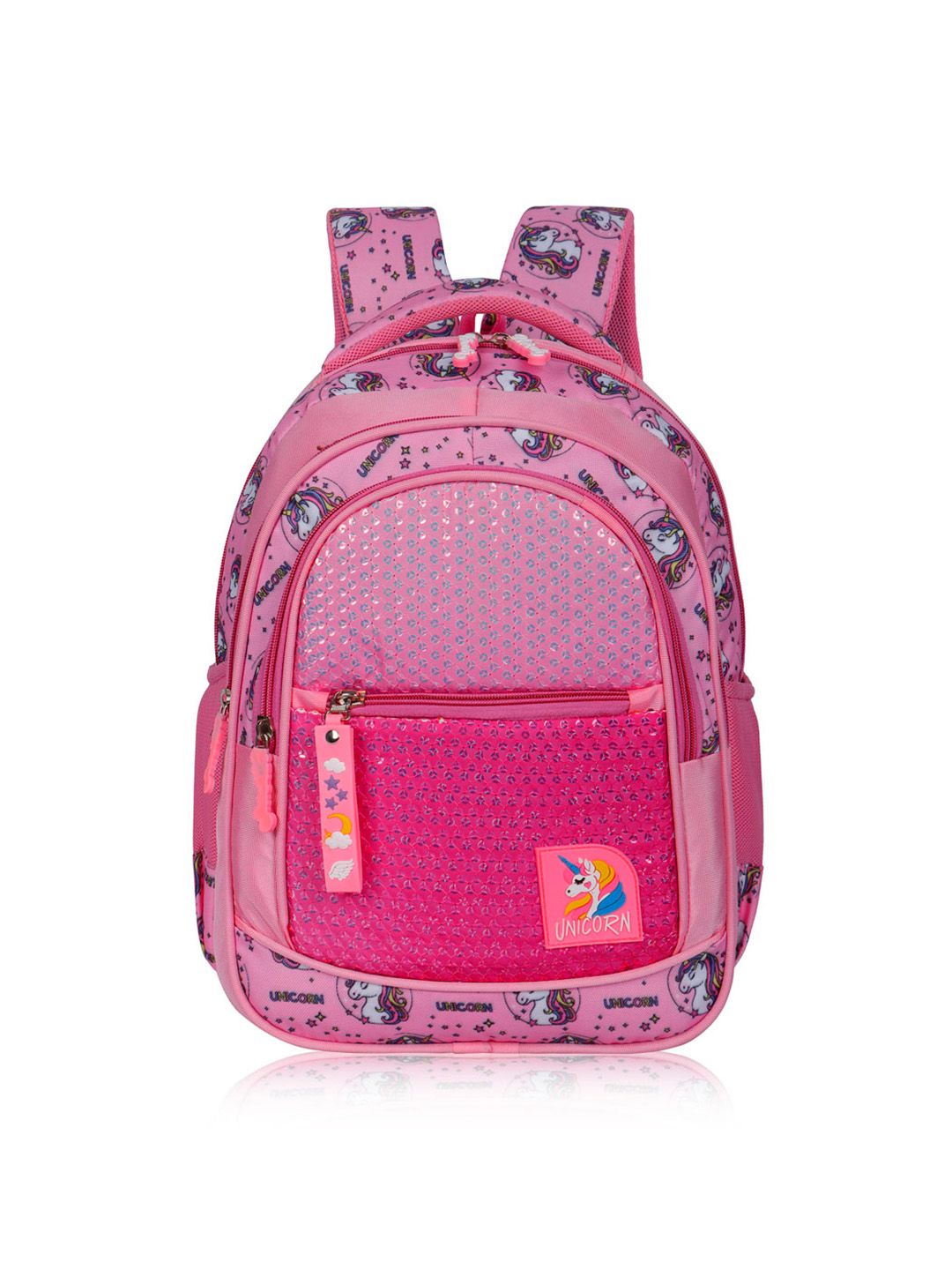 Priority Unicorn Printed Medium Ergonomic Padded Shoulder Structured Backpacks