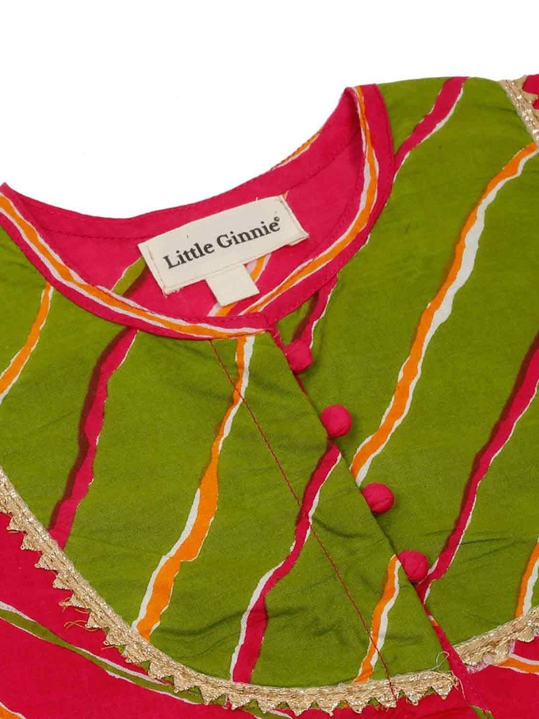 Girls Printed Ready to Wear Lehenga & Blouse With Dupatta 5