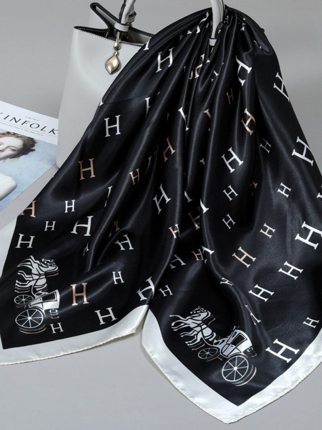 QUECY Women Printed Scarf