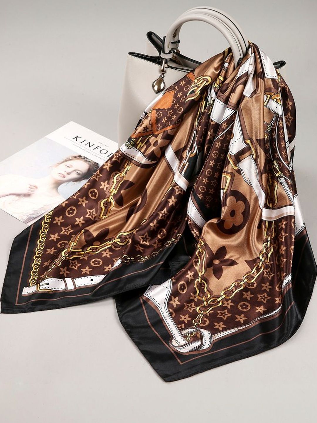 QUECY Women Printed Scarf