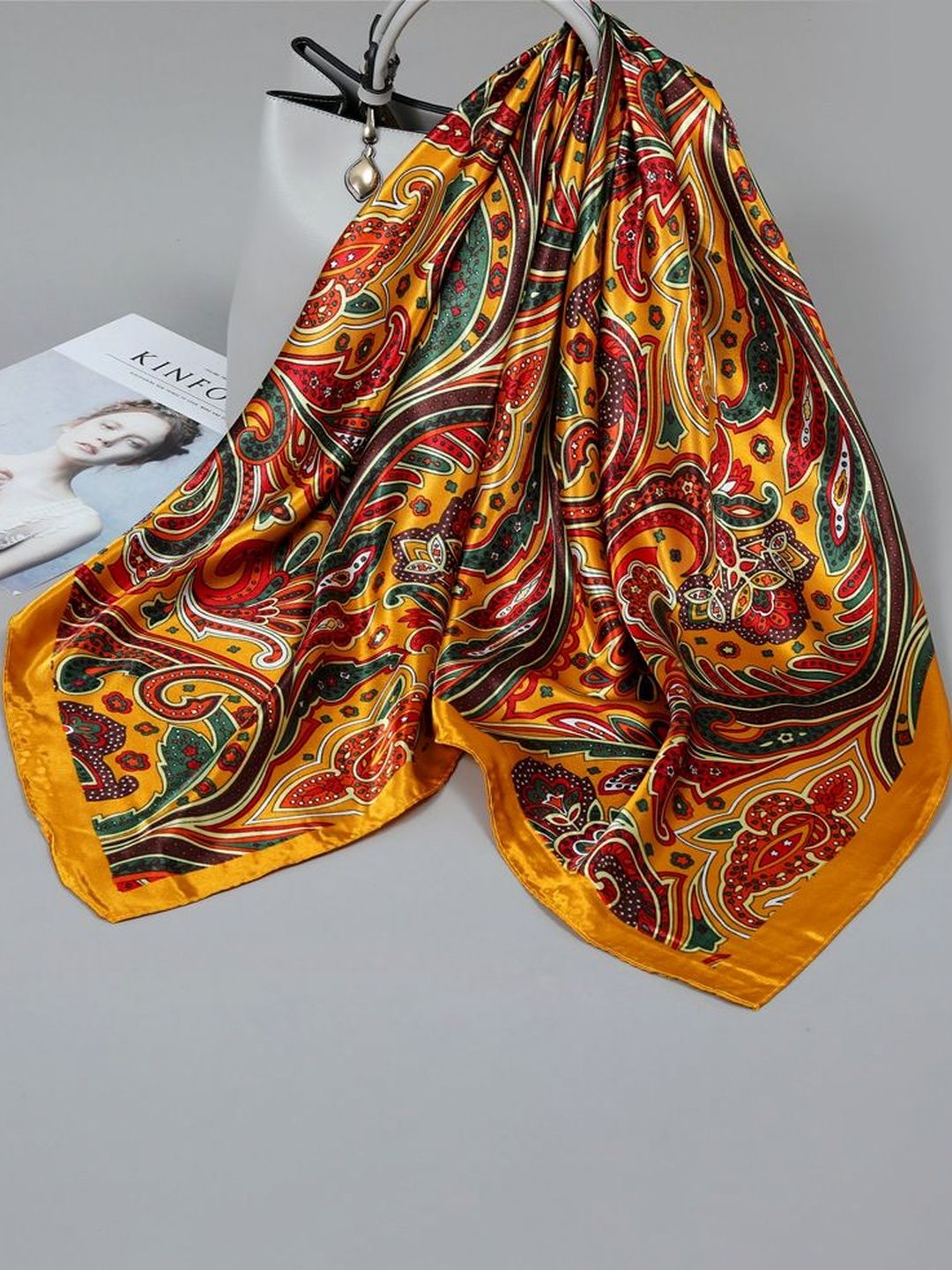 QUECY Women Printed Scarf