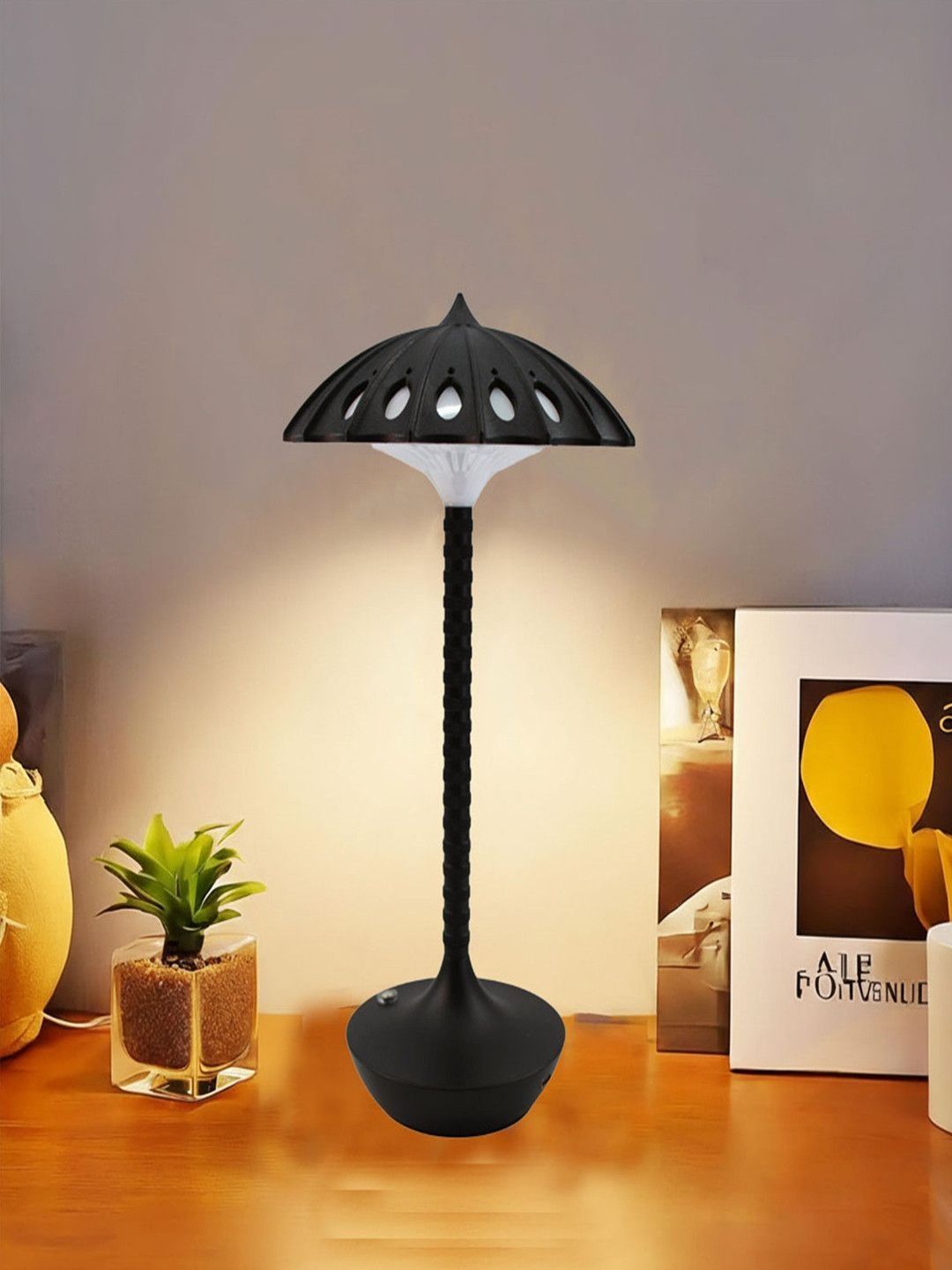 ELARE Multicoloured Metal Contemporary Abstract Shaped Table Lamp