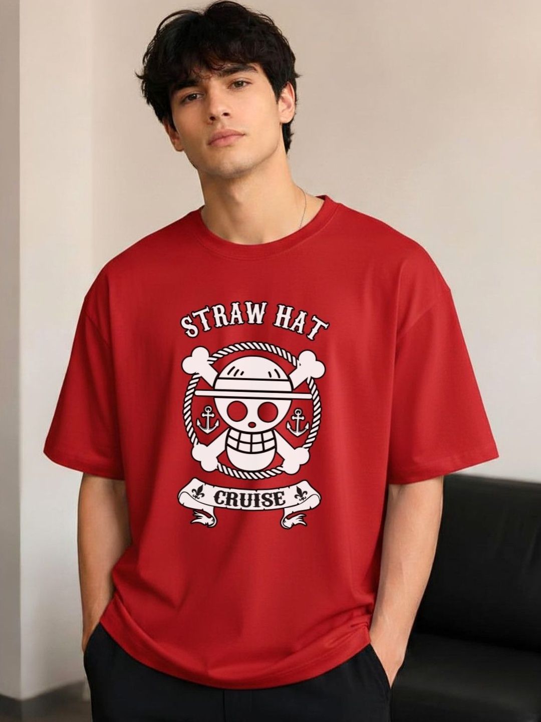 R.Code by The Roadster Life Co. Men Printed T-shirt