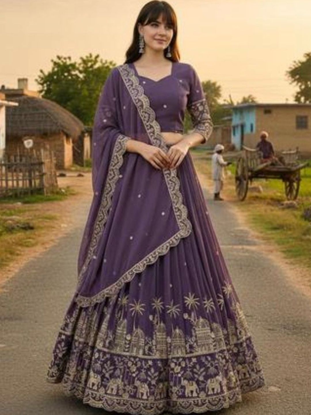 Ready to Wear Lehenga & Blouse With Dupatta 4