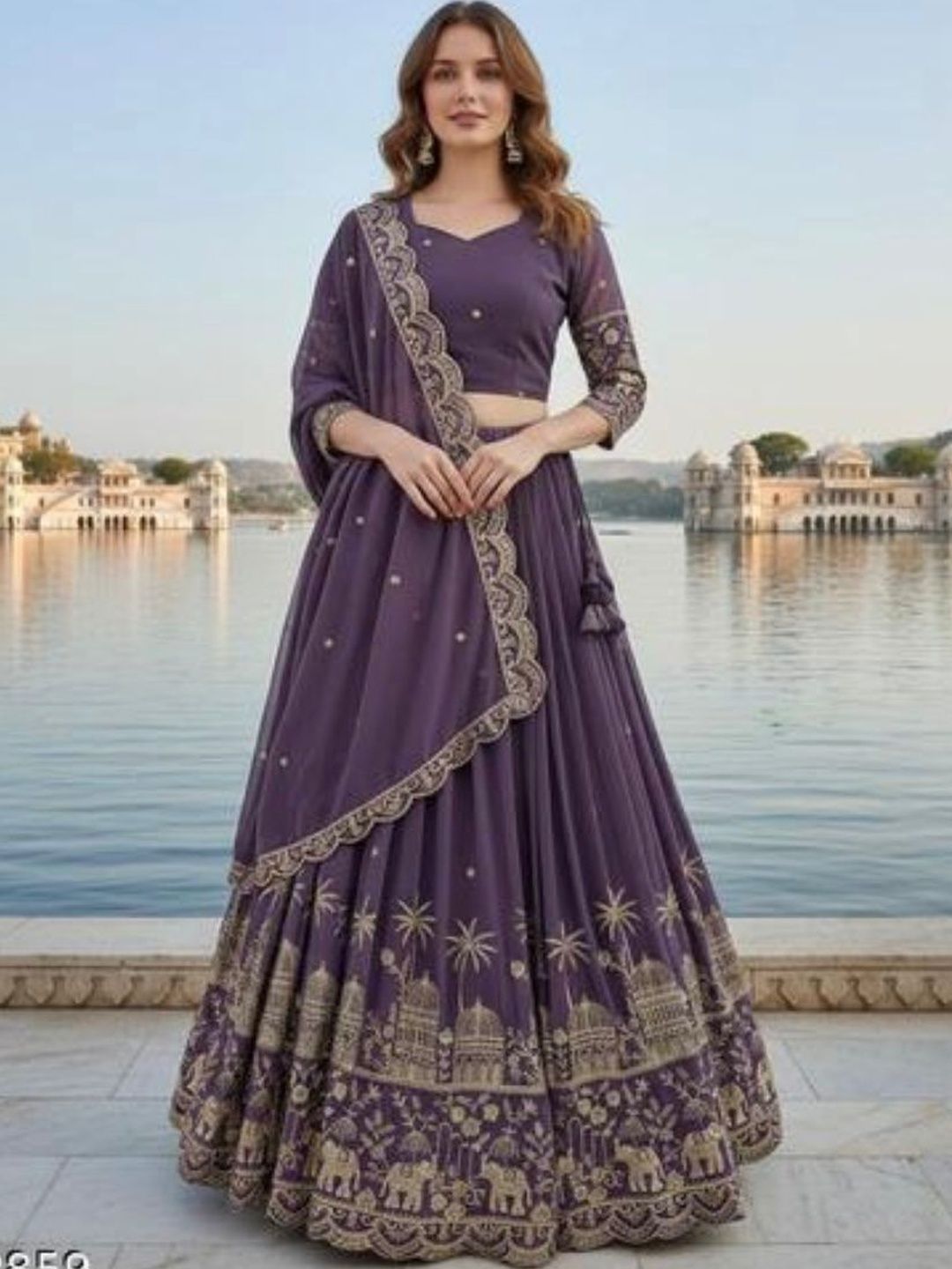 Ready to Wear Lehenga & Blouse With Dupatta 3