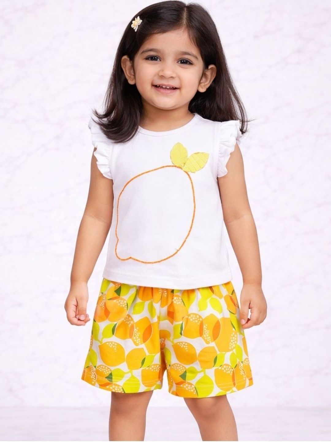 Girls T-shirt with Shorts 2