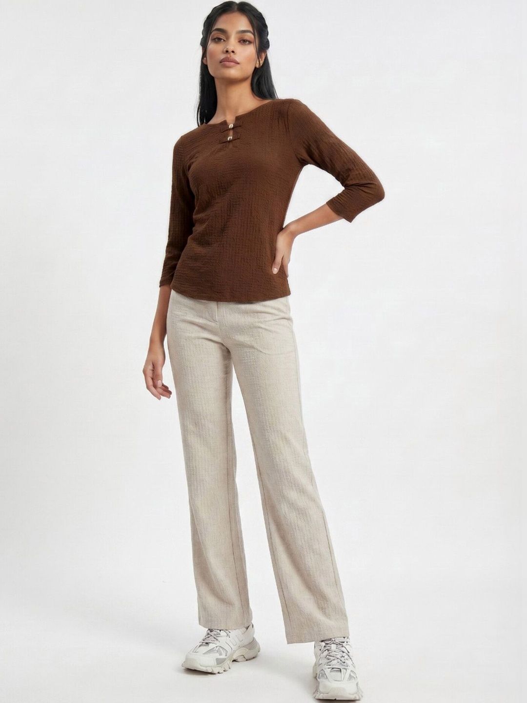 Self Design Top with Trousers 5