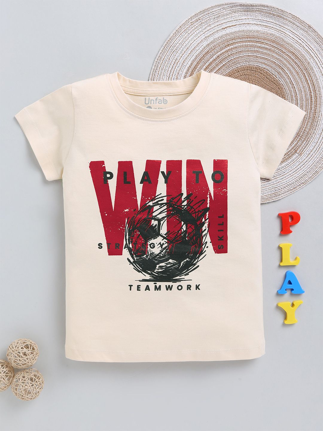 Unfab Boys Printed T-shirt