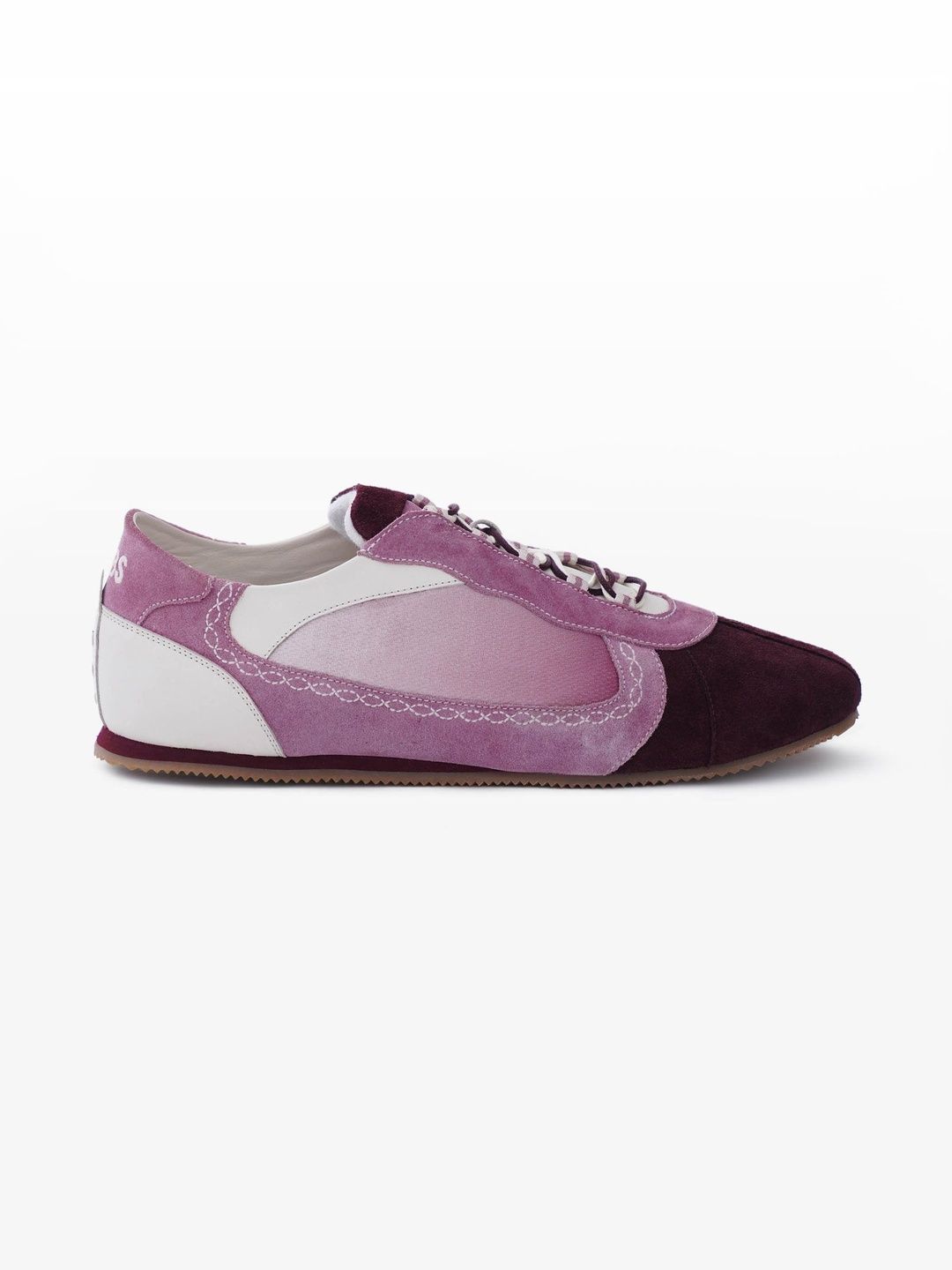 GULLYLABS Men Suede Roja Pink Heritage Handcrafted Ethnic Shoes