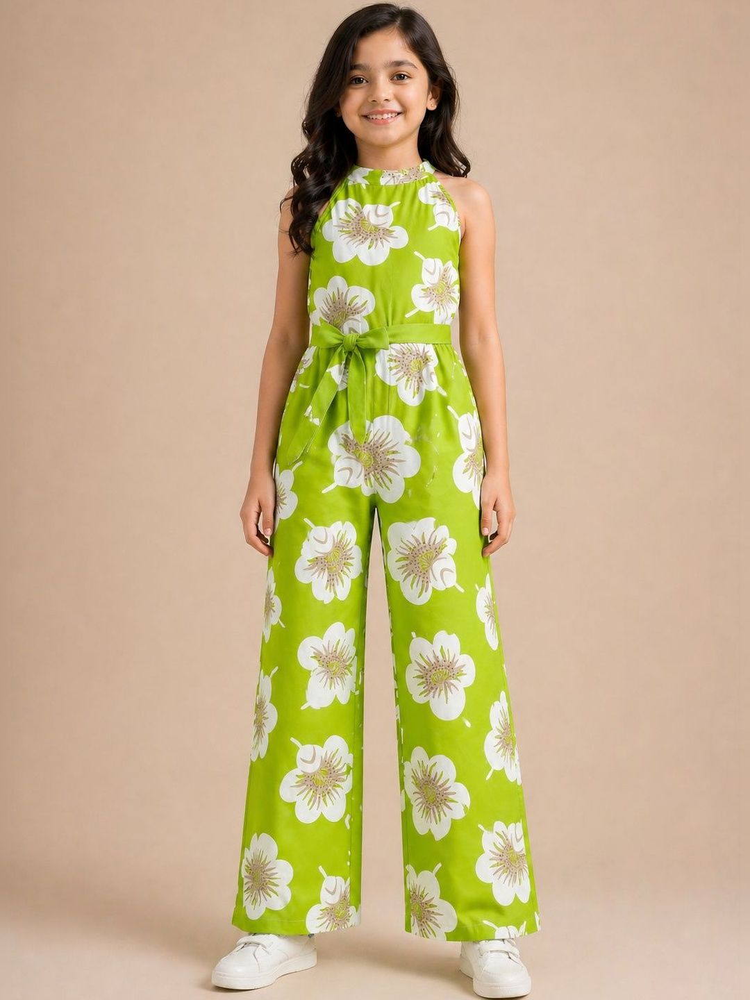 Girls Cotton Jumpsuit 4