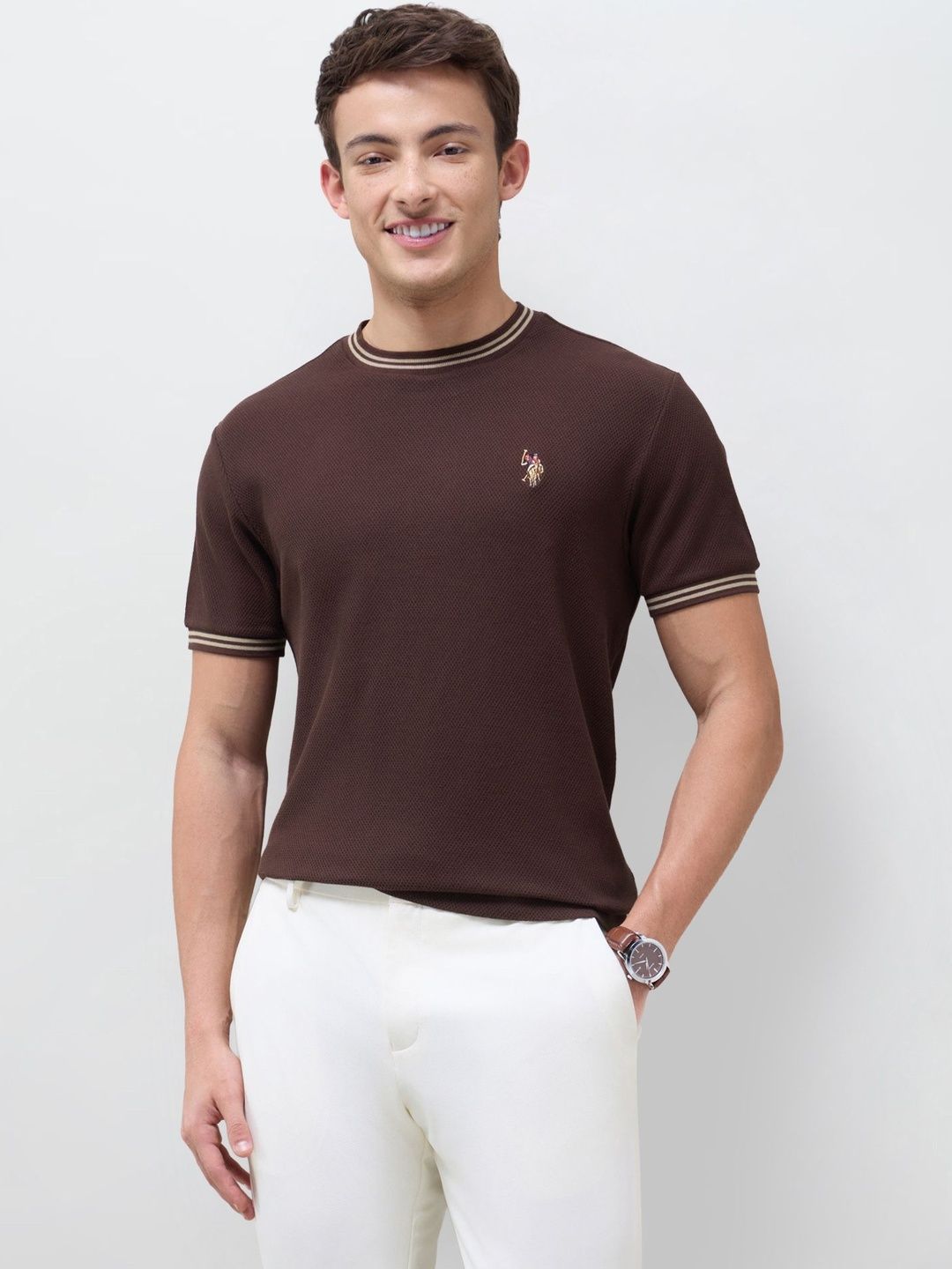 U.S. Polo Assn. Denim Co. Men Slim Fit T-shirt