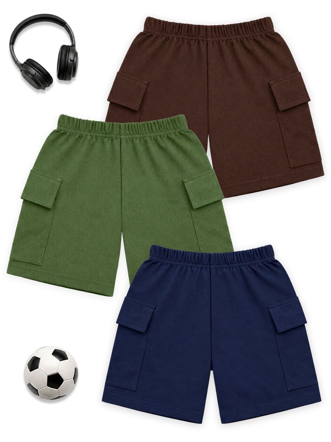 YK Boys Cargo Shorts