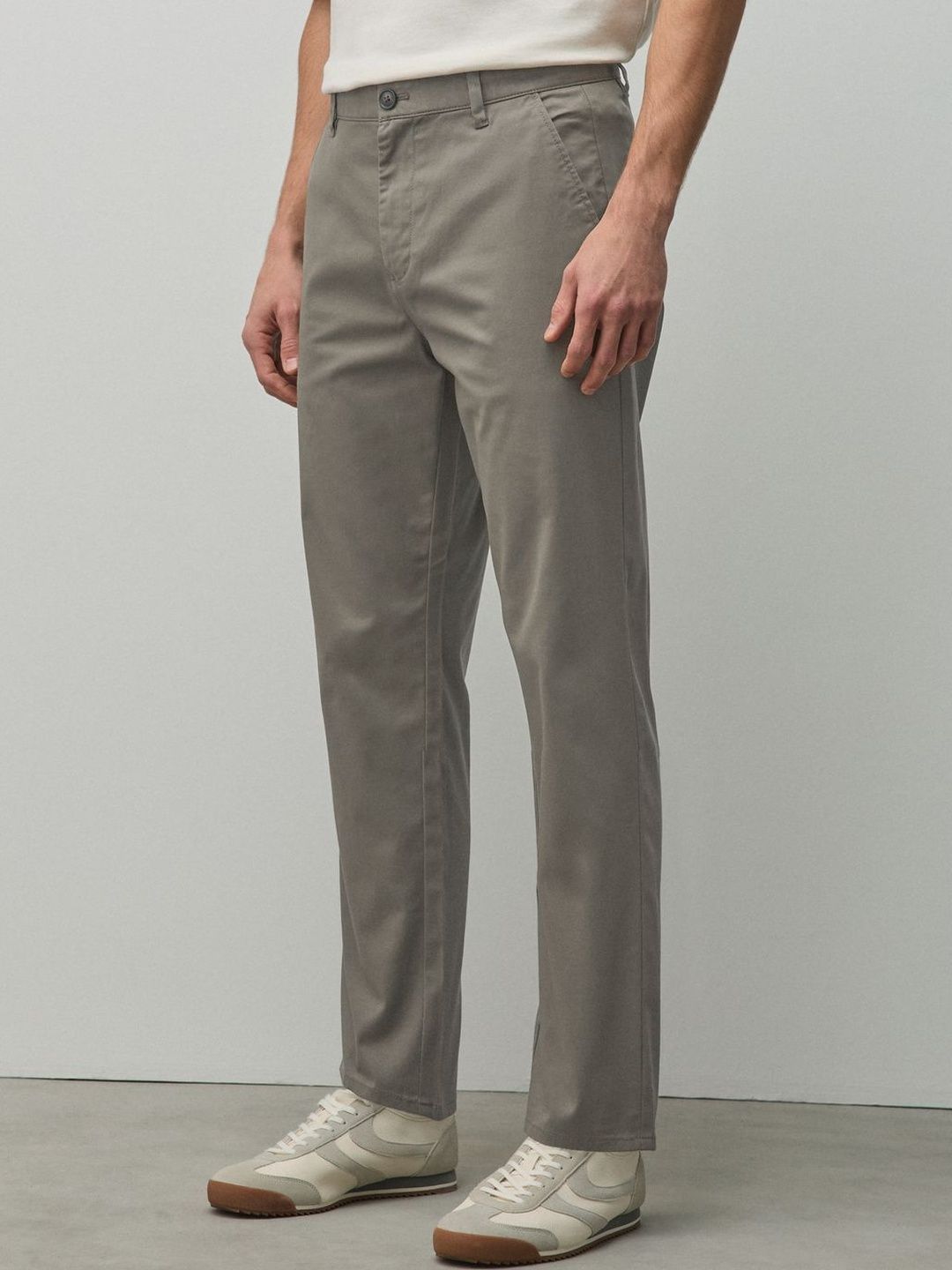 NEXT Men Straight Fit Stretchable Chinos