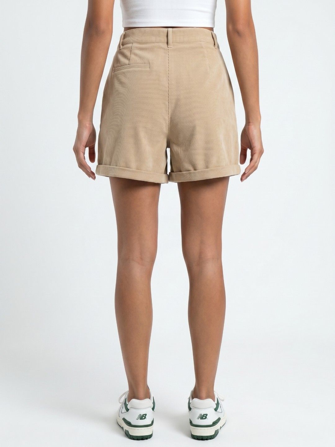 Women Corduroy Shorts 2
