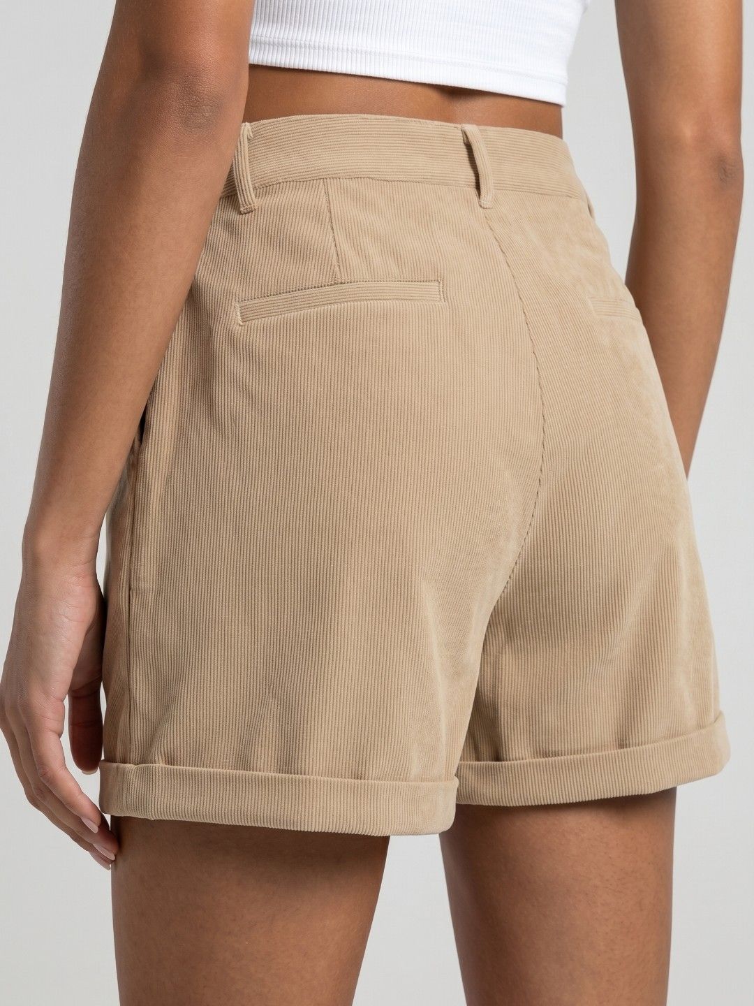Women Corduroy Shorts 4