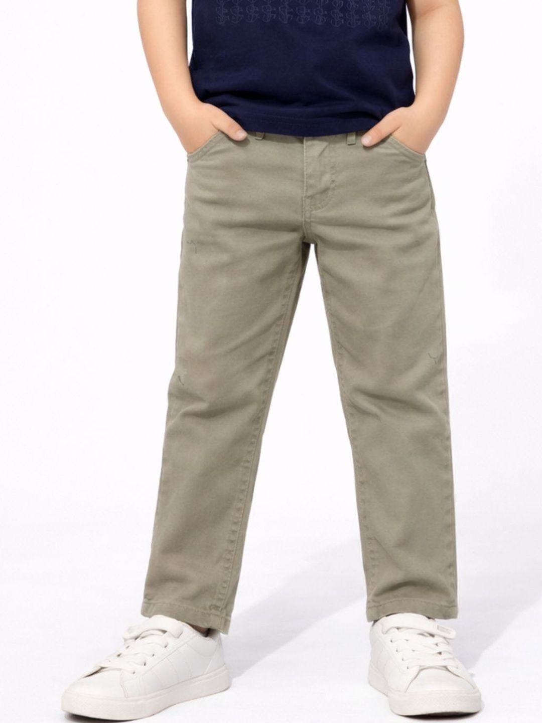 Gini and Jony Boys Straight Fit Mid-Rise Jeans