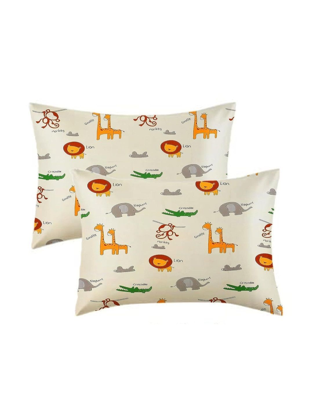 Filymore Off 2 Pieces Self Design Rectangle Pillow Covers