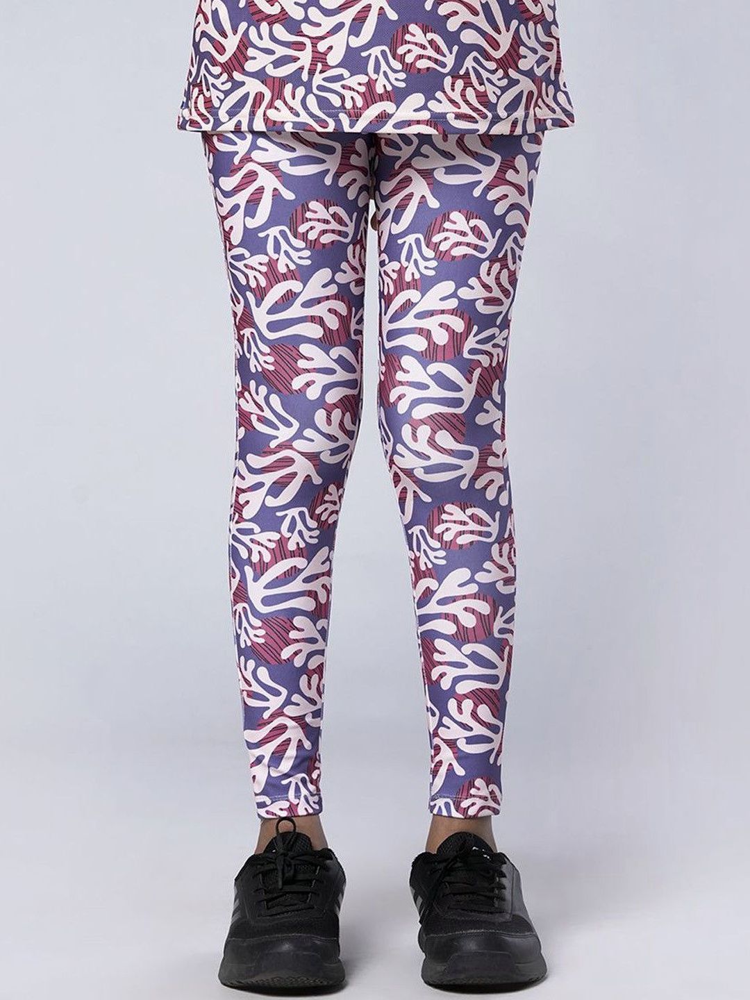 UMILDO Girls Printed Ankle Length Tights