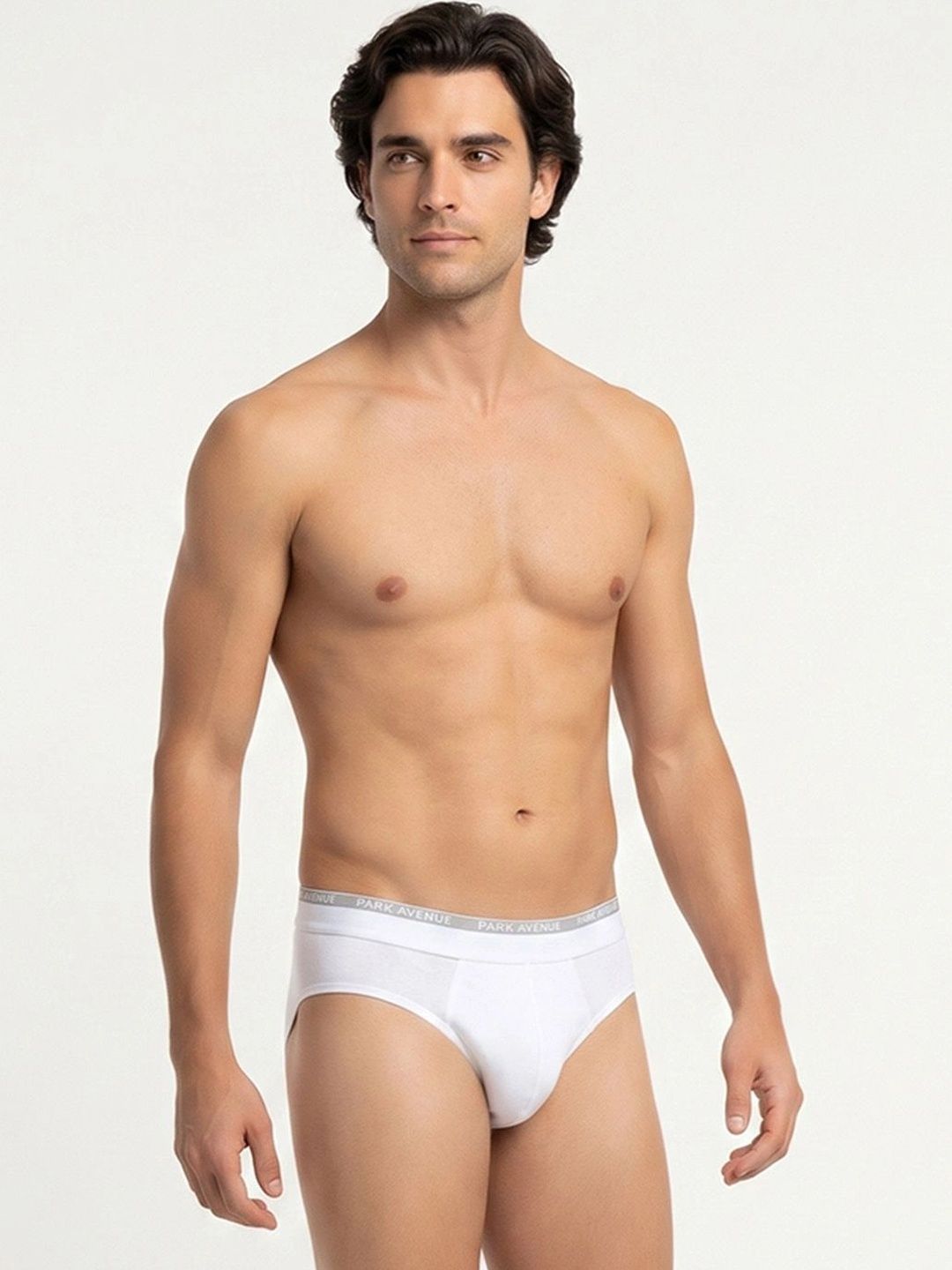 Park Avenue Men Super Combed Cotton Mid-Rise Anti-Bacterial Briefs