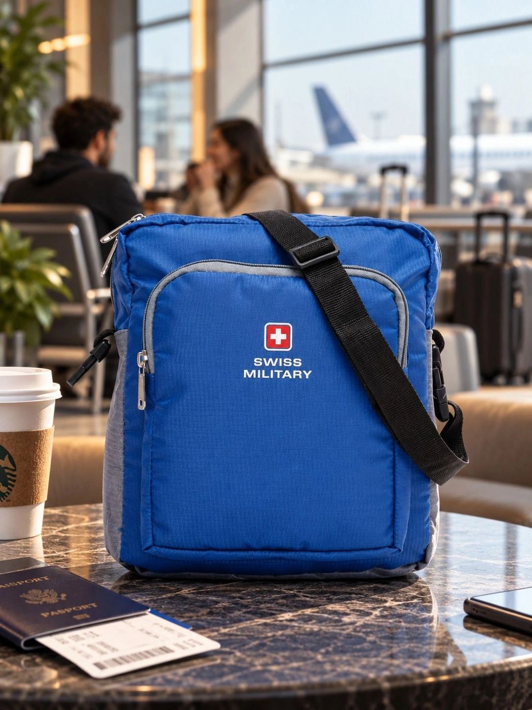 SWISS MILITARY Cross Body Messenger Bag