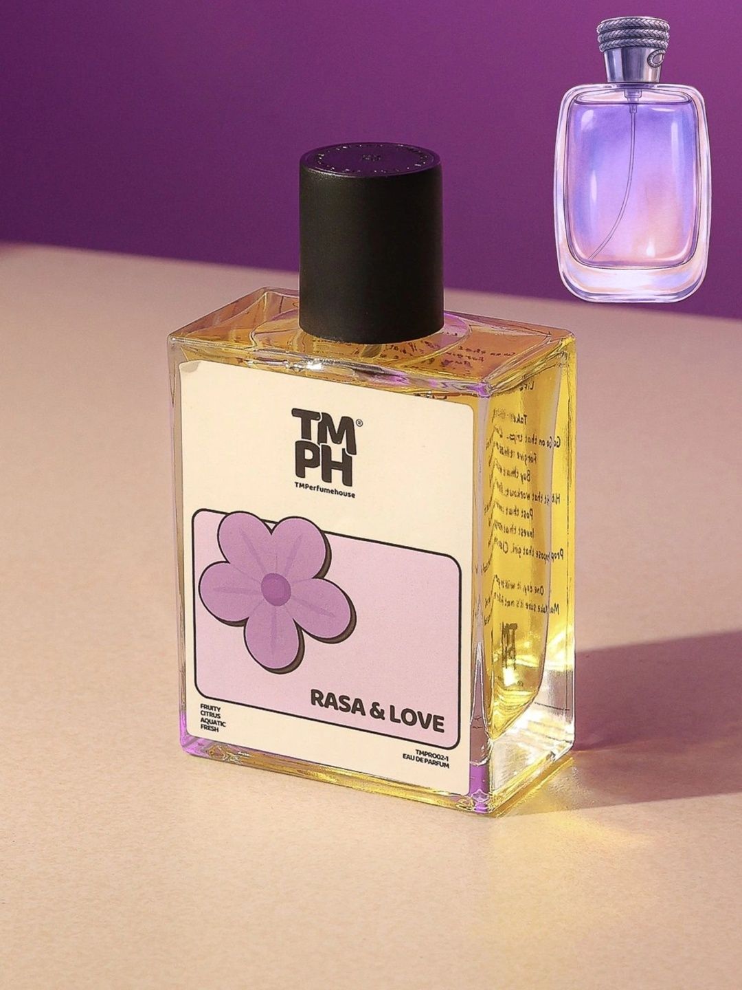 TMPerfumehouse Men Rasa & Love Long Lasting Eau De Parfum - 100 ml