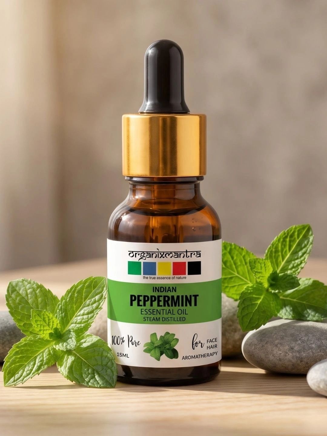 Organix Mantra Peppermint Essential Oil - 15ml
