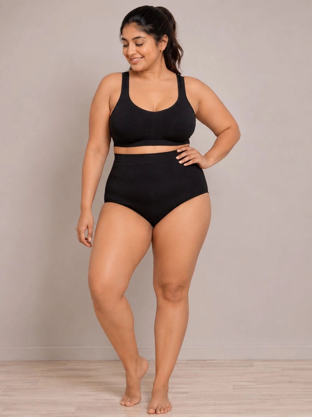 SHOP THE EDIT Women High Waist tummy tucker Briefs shapewear