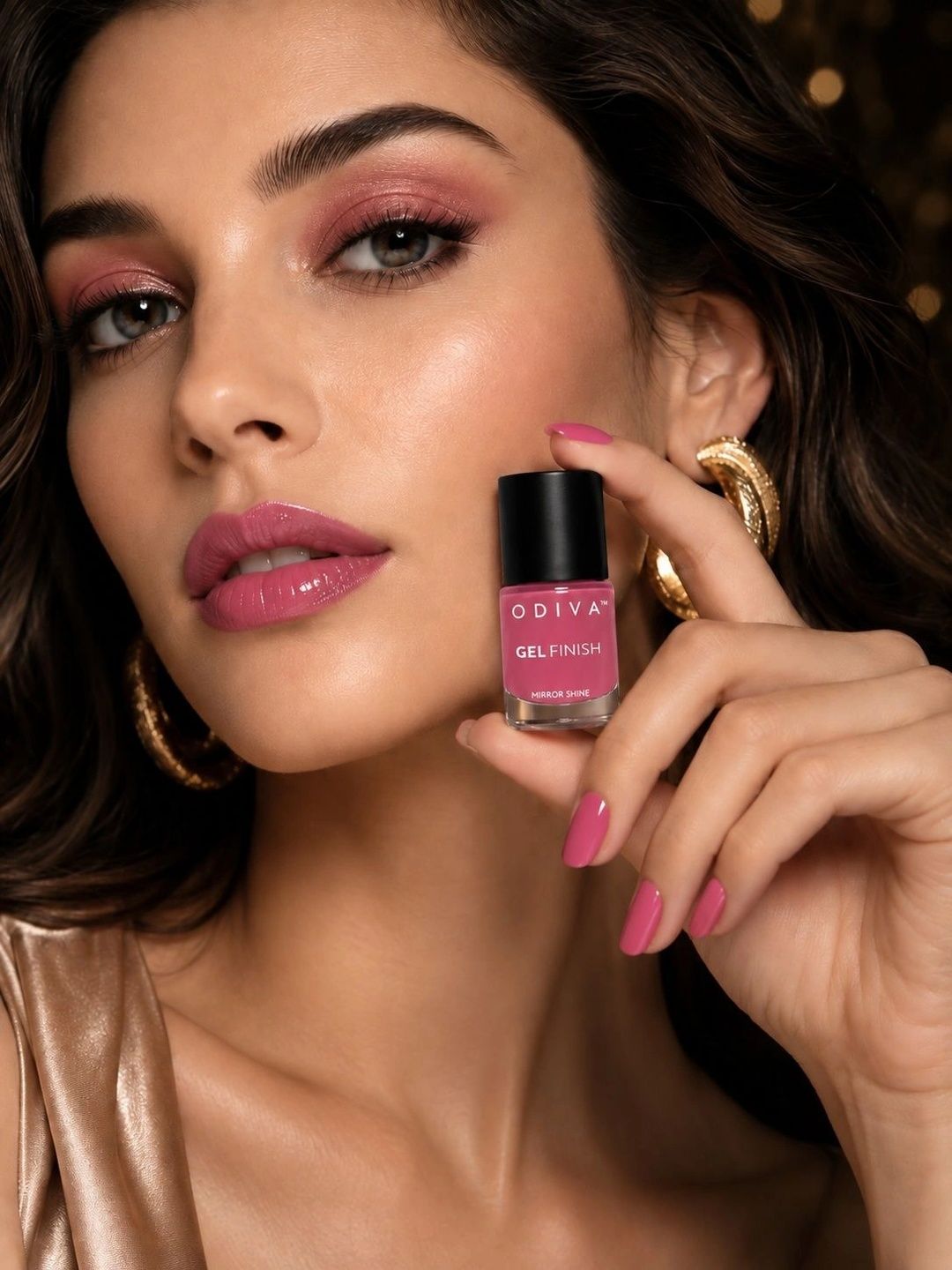 ODIVA Gel Finish Long-Wearing Nail Polish 11 ml - Cutie Pie Pink